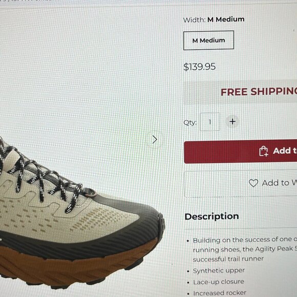 Merrell trail running shoes - Picture 5 of 5